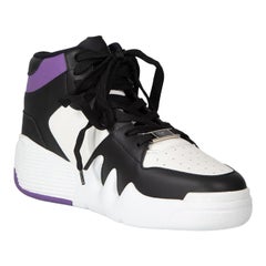Giuseppe Zanotti Leather High Top Talon Trainers Size IT 38
