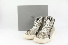 Giuseppe Zanotti Men's Size 43.5 Snake Print May London High Top Sneaker 1216gz1