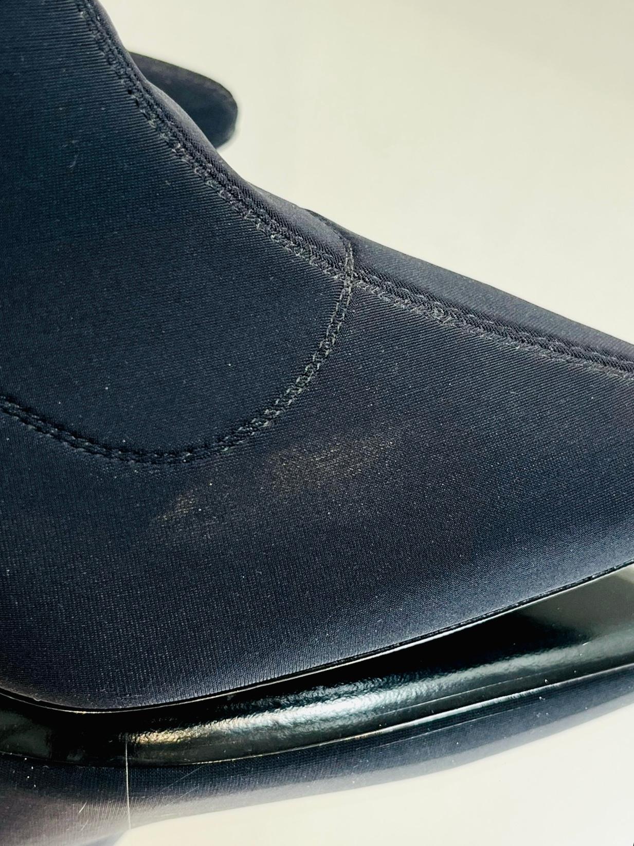 Giuseppe Zanotti Mirea Nylon Ankle Boots For Sale 2