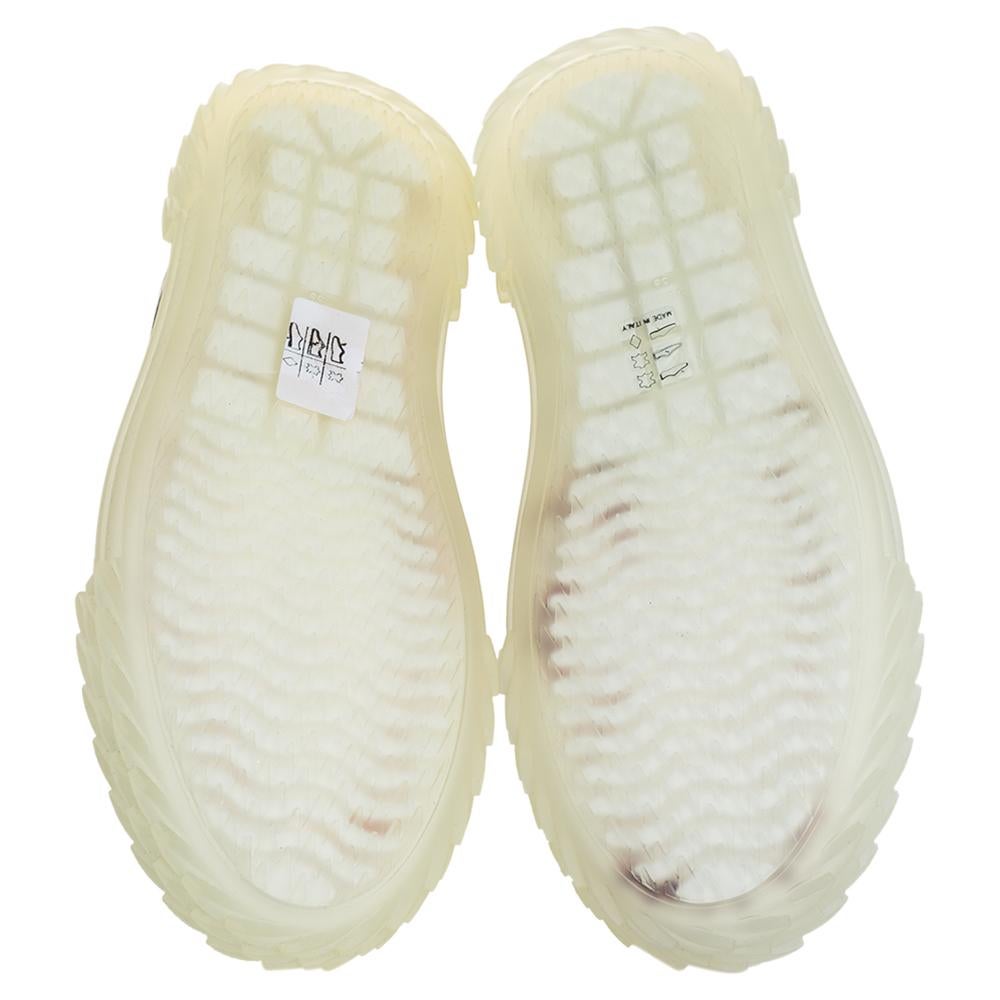Giuseppe Zanotti Zapatilla baja Blabber de piel iridiscente multicolor Talla 39 2