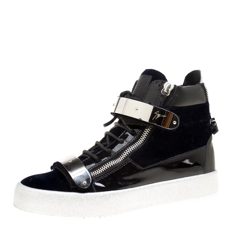 Giuseppe zanotti navy blue hotsell