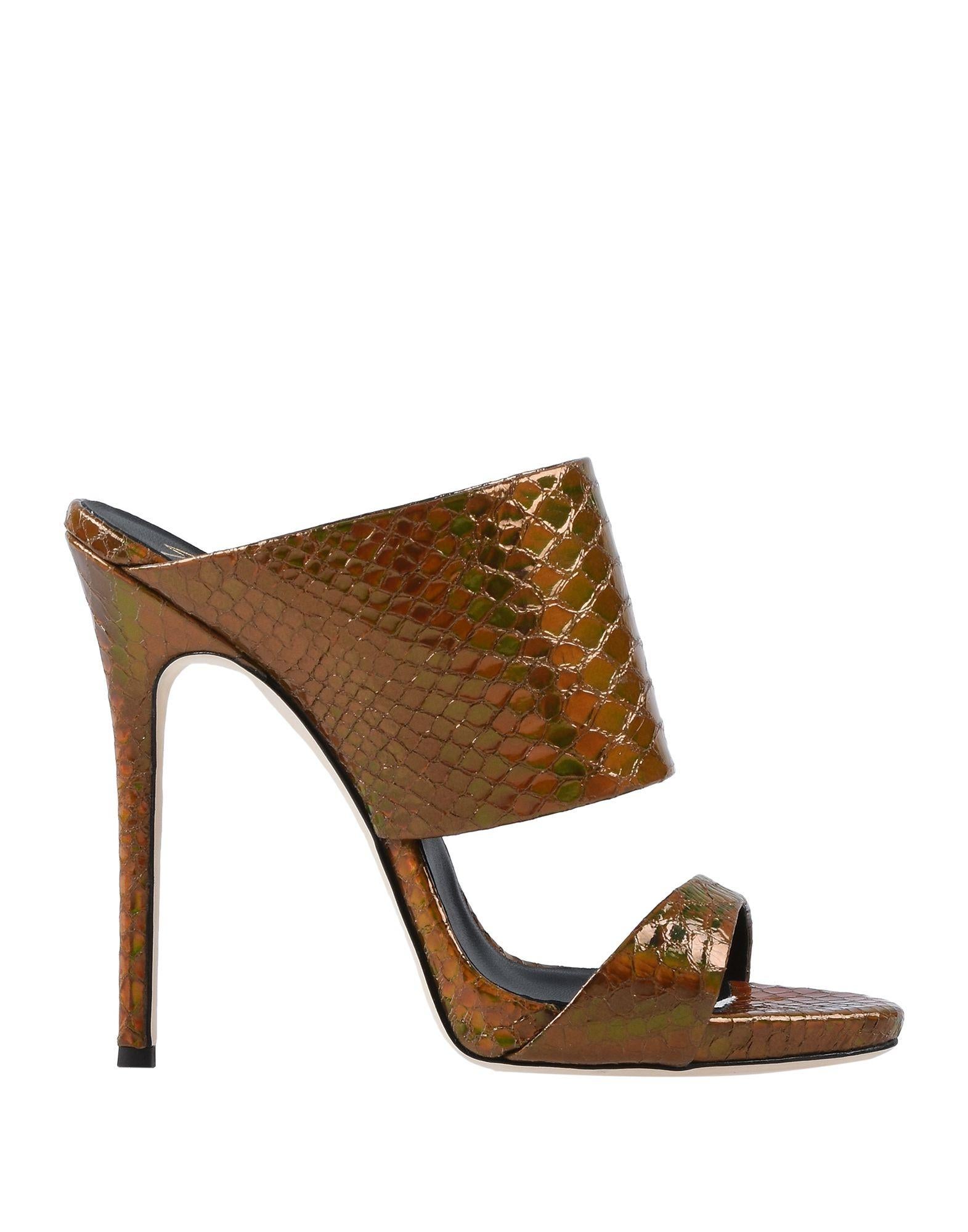 bronze heels
