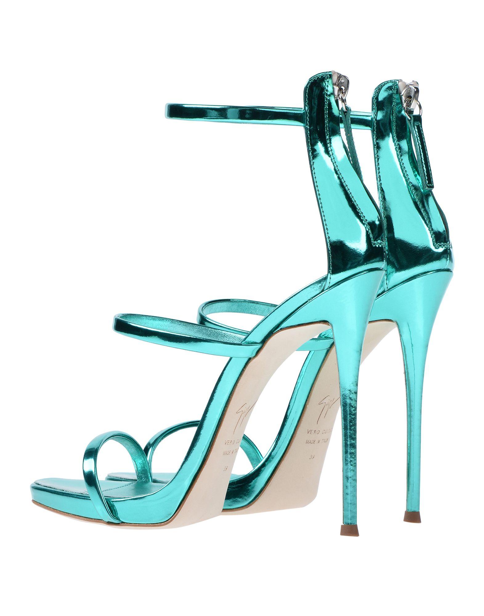 teal strappy heels