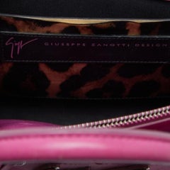 Giuseppe Zanotti Pink Croc Embossed Leather G17 Tote
