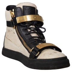 Giuseppe Zanotti - Scarpe da ginnastica alte in pelle di cavallino Taglia IT 40