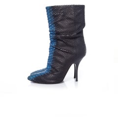 Giuseppe Zanotti, medias botas de piel de pitón