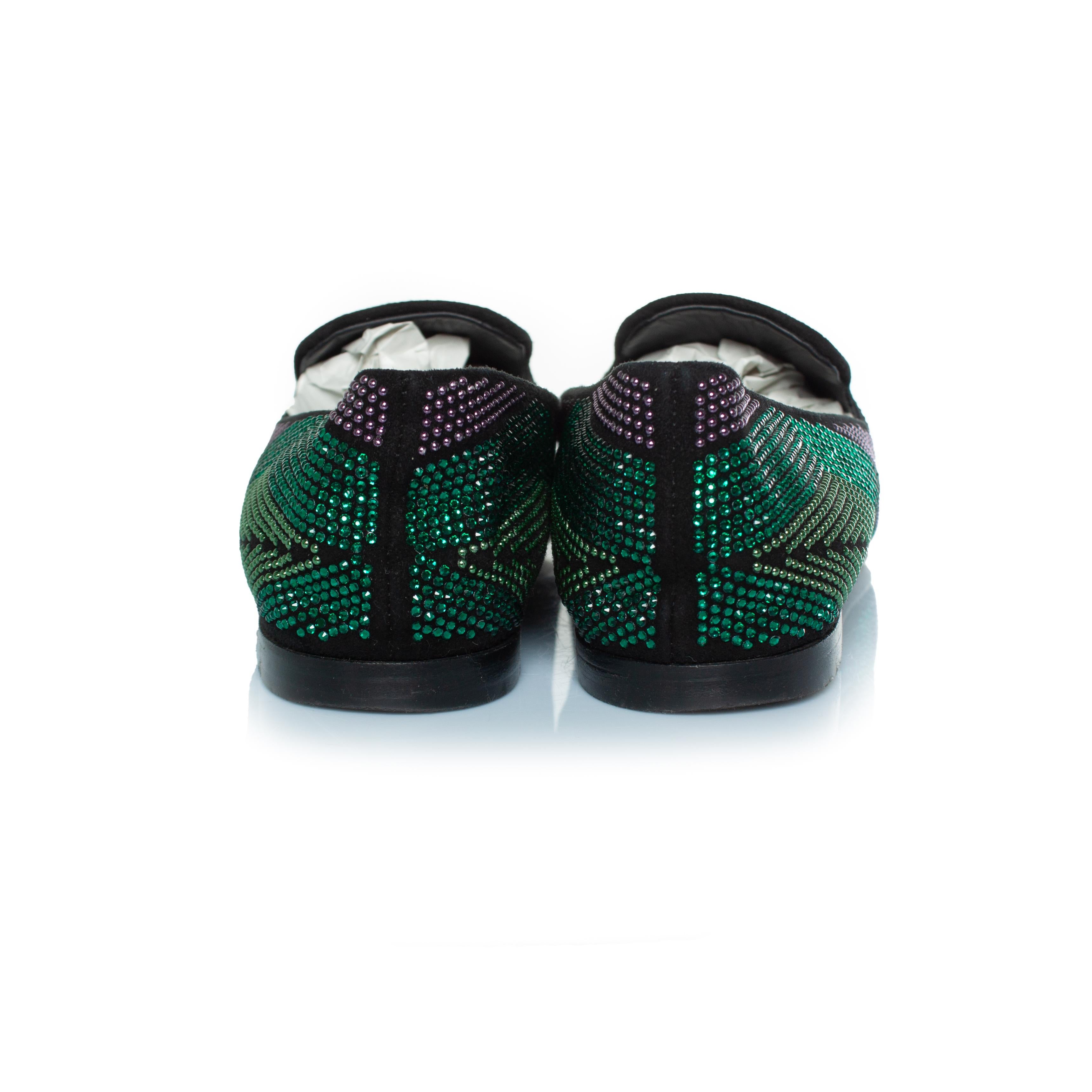 Women's Giuseppe Zanotti, Rhinestone loafers For Sale