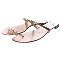 Giuseppe Zanotti, sandals with swarovski stones