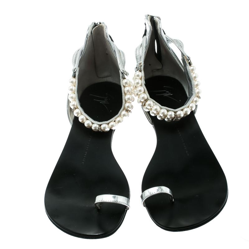 giuseppe pearl heels