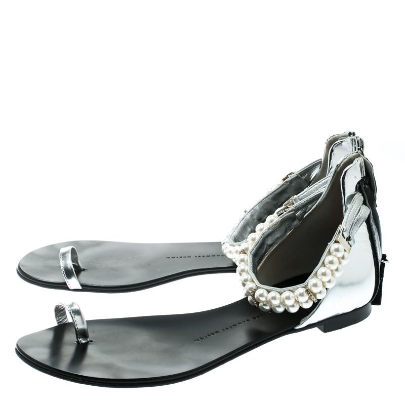 white ankle strap flats