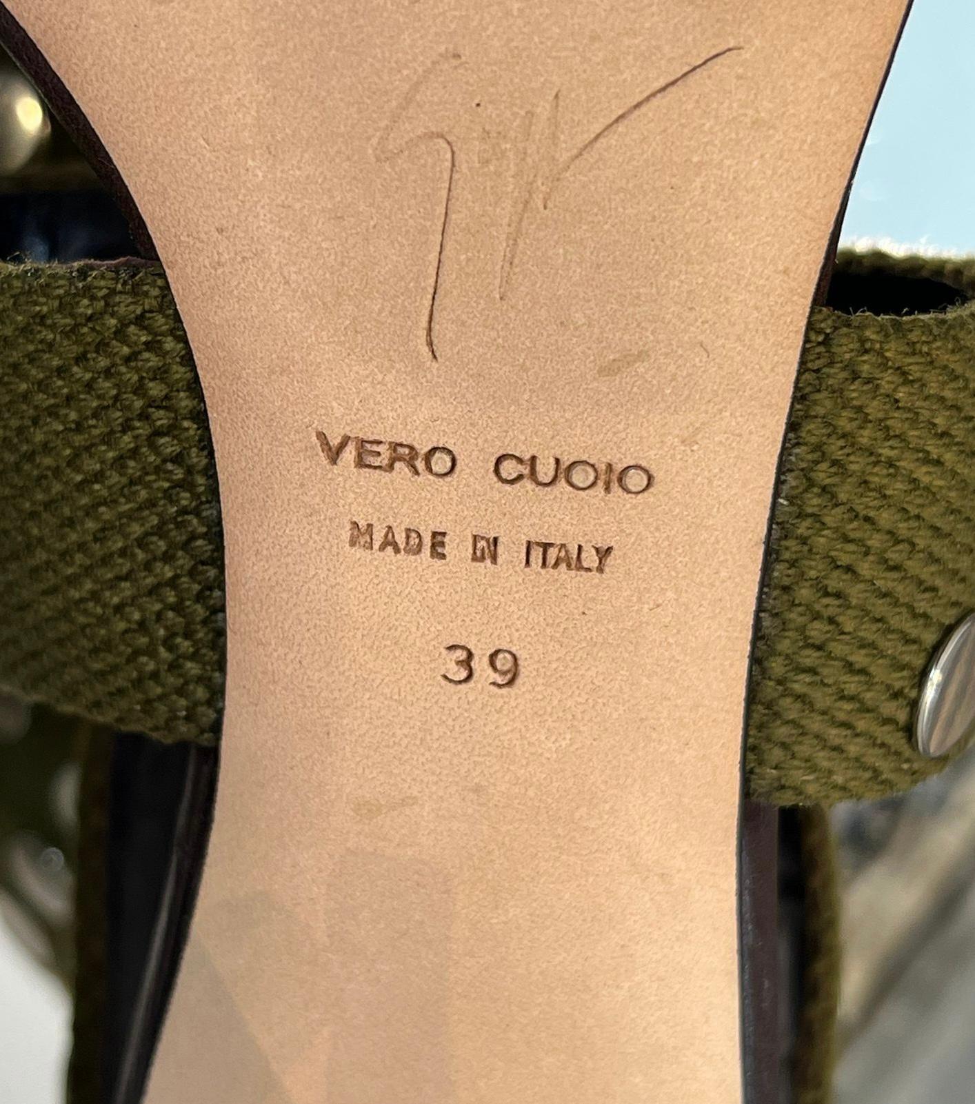 Giuseppe Zanotti Studded Sandals For Sale 3