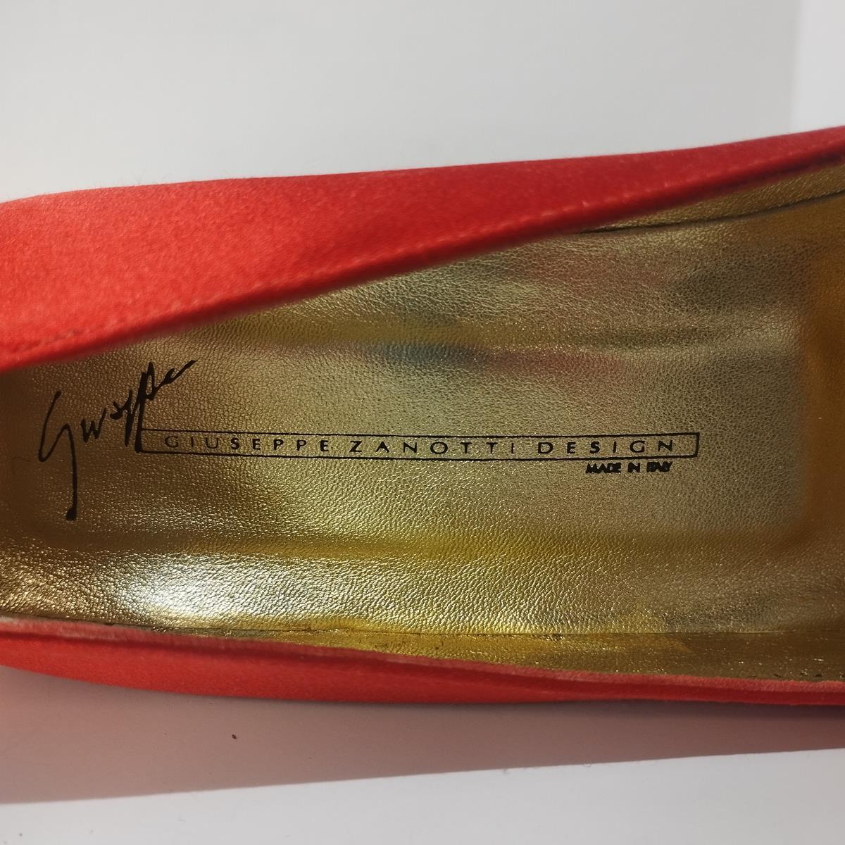 Giuseppe Zanotti Vintage Satin Shoes IT 38 For Sale 1