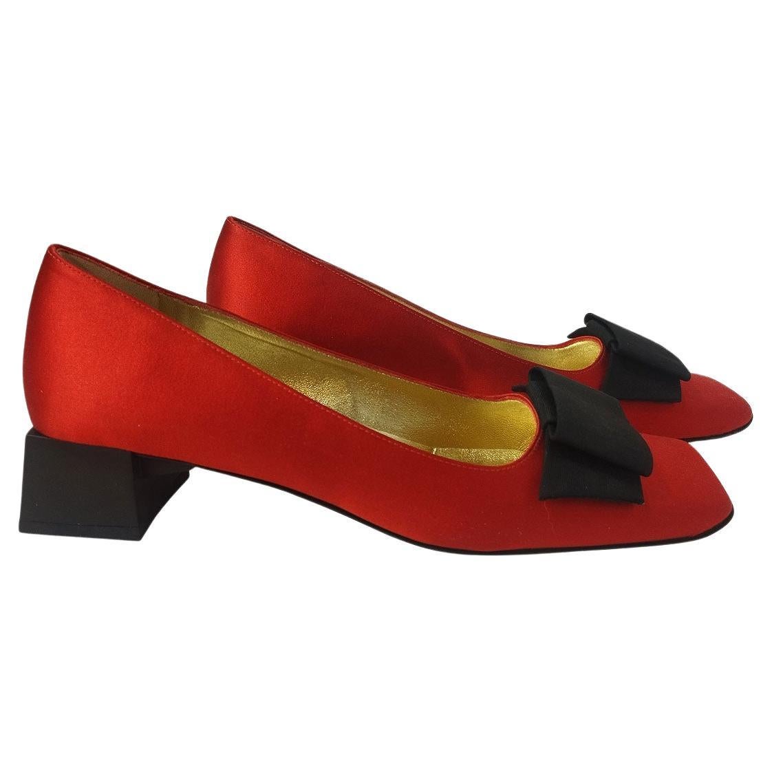 Giuseppe Zanotti - Chaussures vintage en satin IT 38 en vente