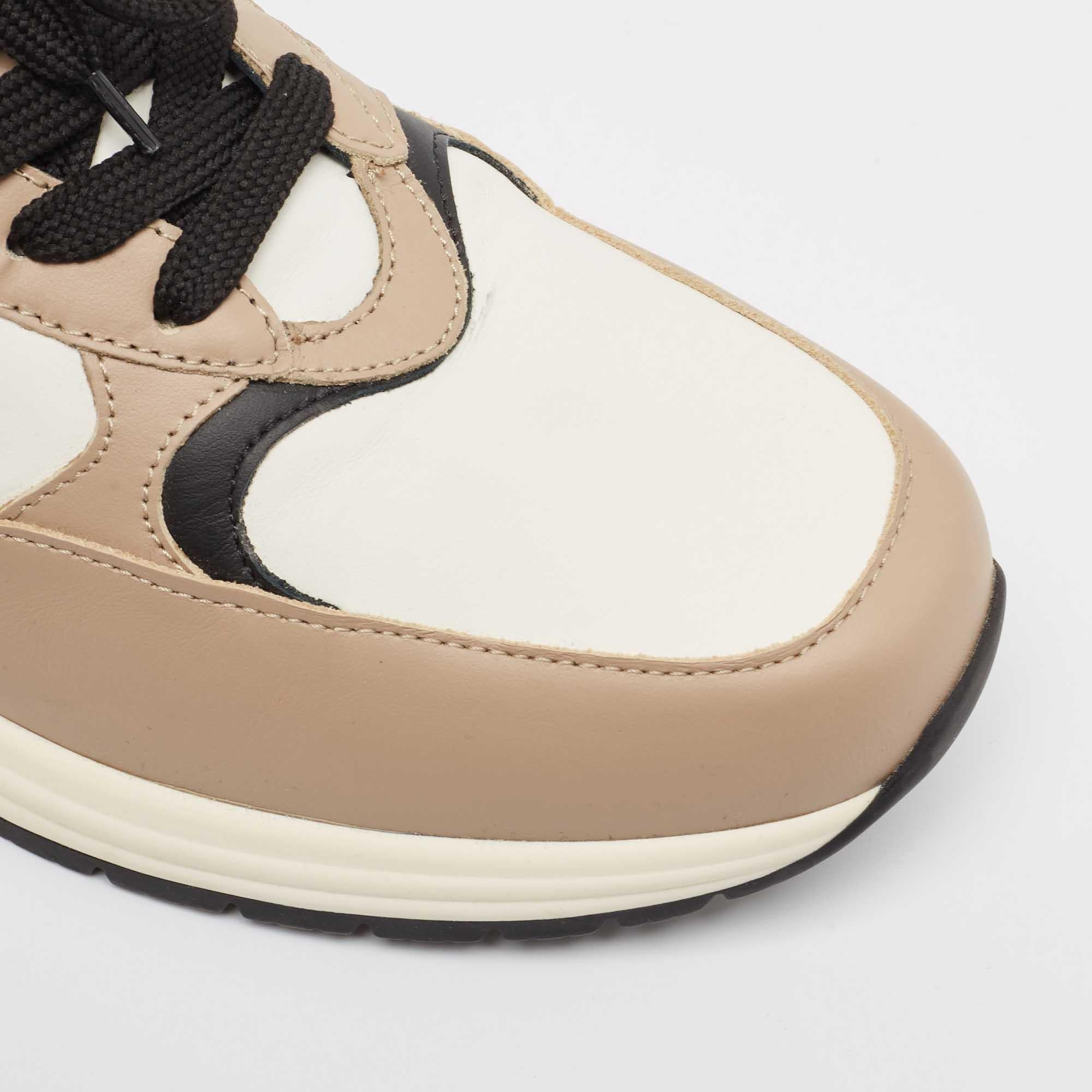 Giuseppe Zanotti Pelle Bianca/Beige GZ Scarpe da Ginnastica Basse Taglia 45 in vendita 4