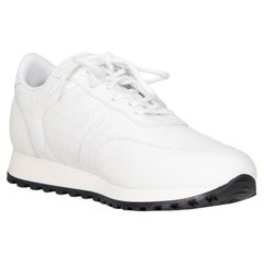 Giuseppe Zanotti White Leather Jimi 15 Trainers Size IT 40