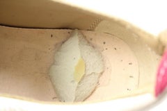 Giuseppe Zanotti White Purple Green Multi-color Low Top Sneakers 35.5 Gzsty07