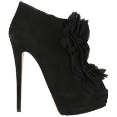 Giuseppe Zanotti Woman Ankle boots Black IT 38.5