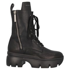 Giuseppe Zanotti Women Ankle boots Black Leather EU 38