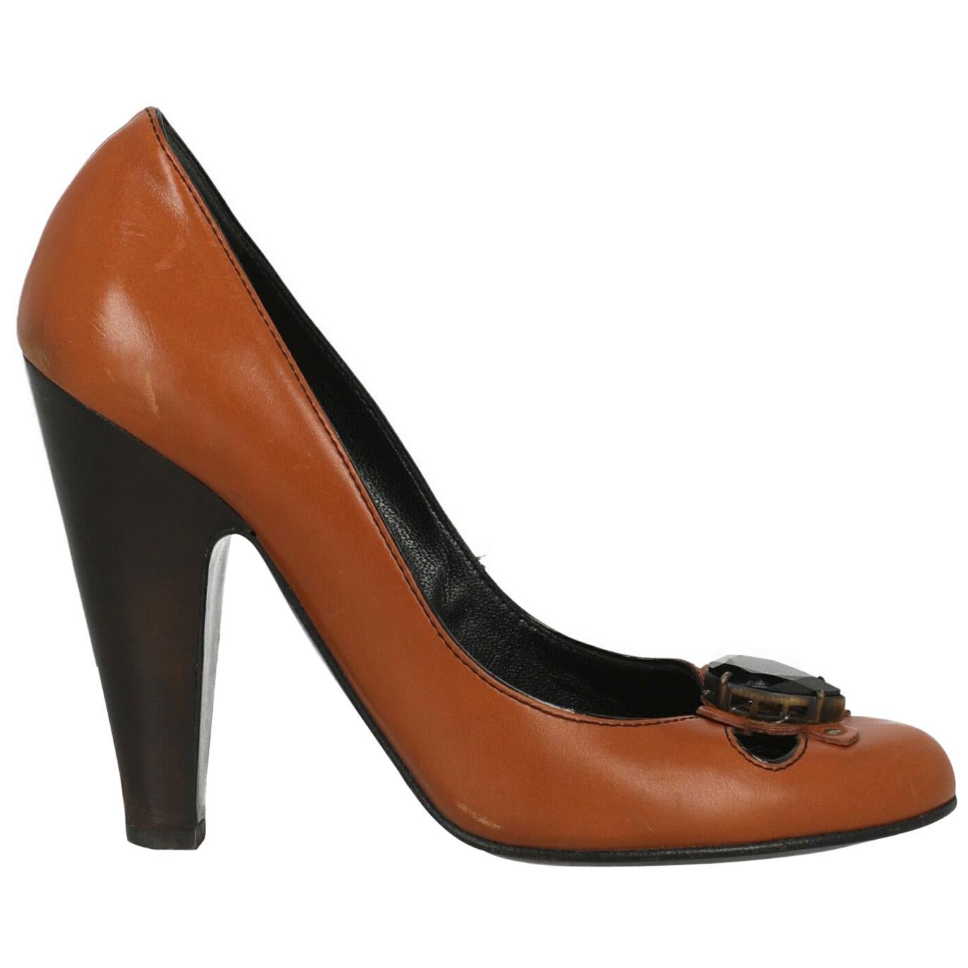 camel colored pumps