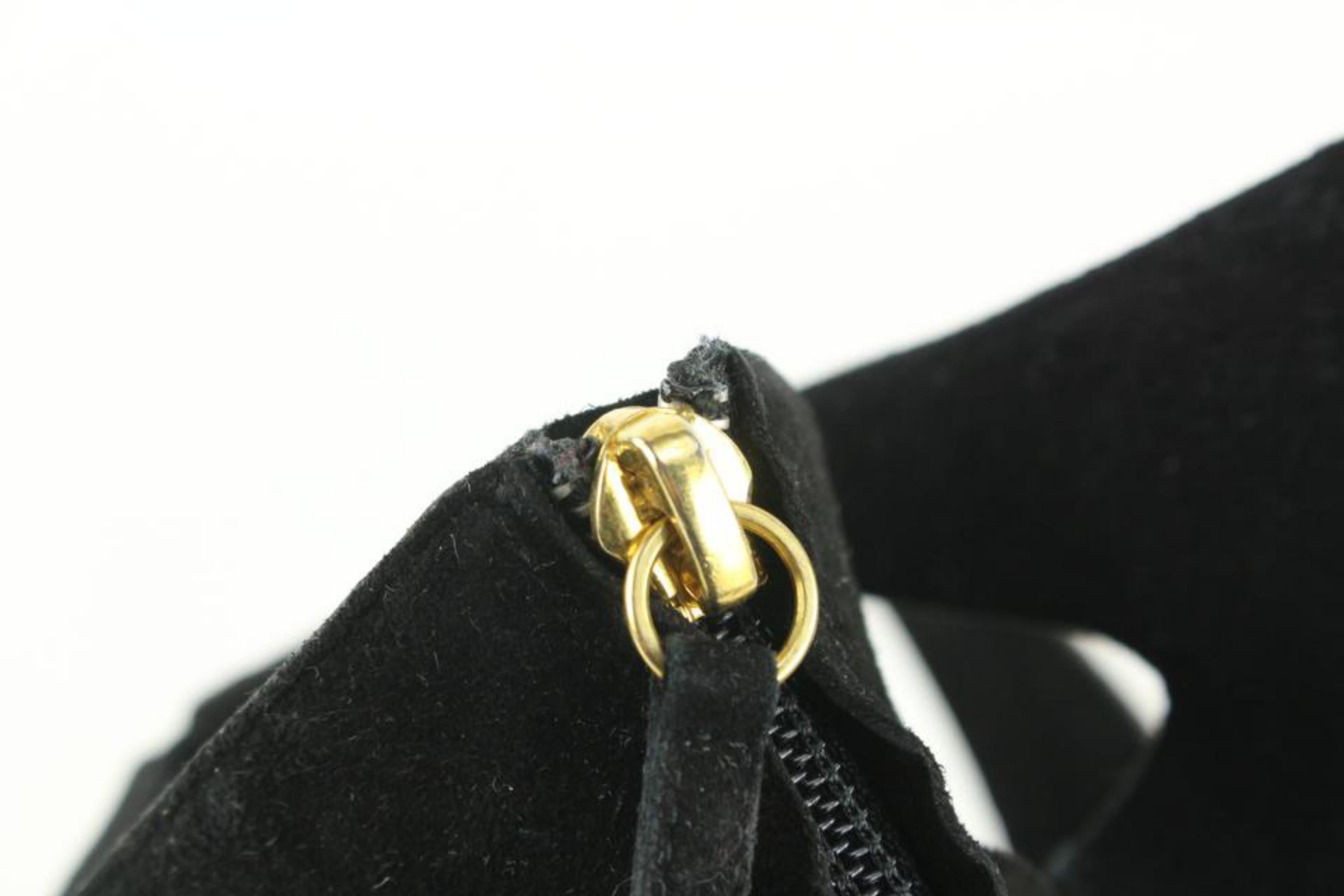 Giuseppe Zanotti Women's 35.5 Black x Grey Suede Cannella No Heel Platforms  In Good Condition For Sale In Dix hills, NY