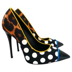 Giuseppe Zanotti Yvette Multi Print Pumps Heels