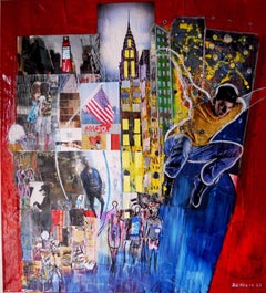 Are you Ready for New York? -  Painting by Giuseppe Zumbolo - 2022