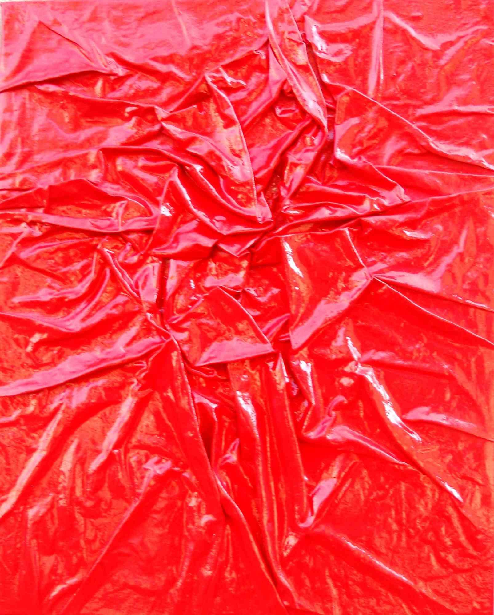 Emaille auf Leinwand, realisiert von Giuseppe Zumbolo im Jahr 2014. Die Leinwand ist auch am Rand mit einer sehr widerstandsfähigen Emaille bemalt,

es ist am Rand und auf der Rückseite signiert. 