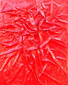Comme une fleur rouge -  Peinture de Giuseppe Zumbolo - 2014