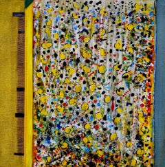 Gelber Vorhang – Gemälde von Giuseppe Zumbolo – 2018