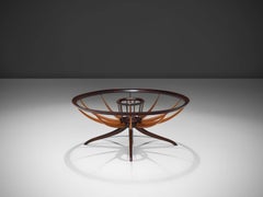 Giuseppi Scapinelli Brazilian Caviuna Coffee Table