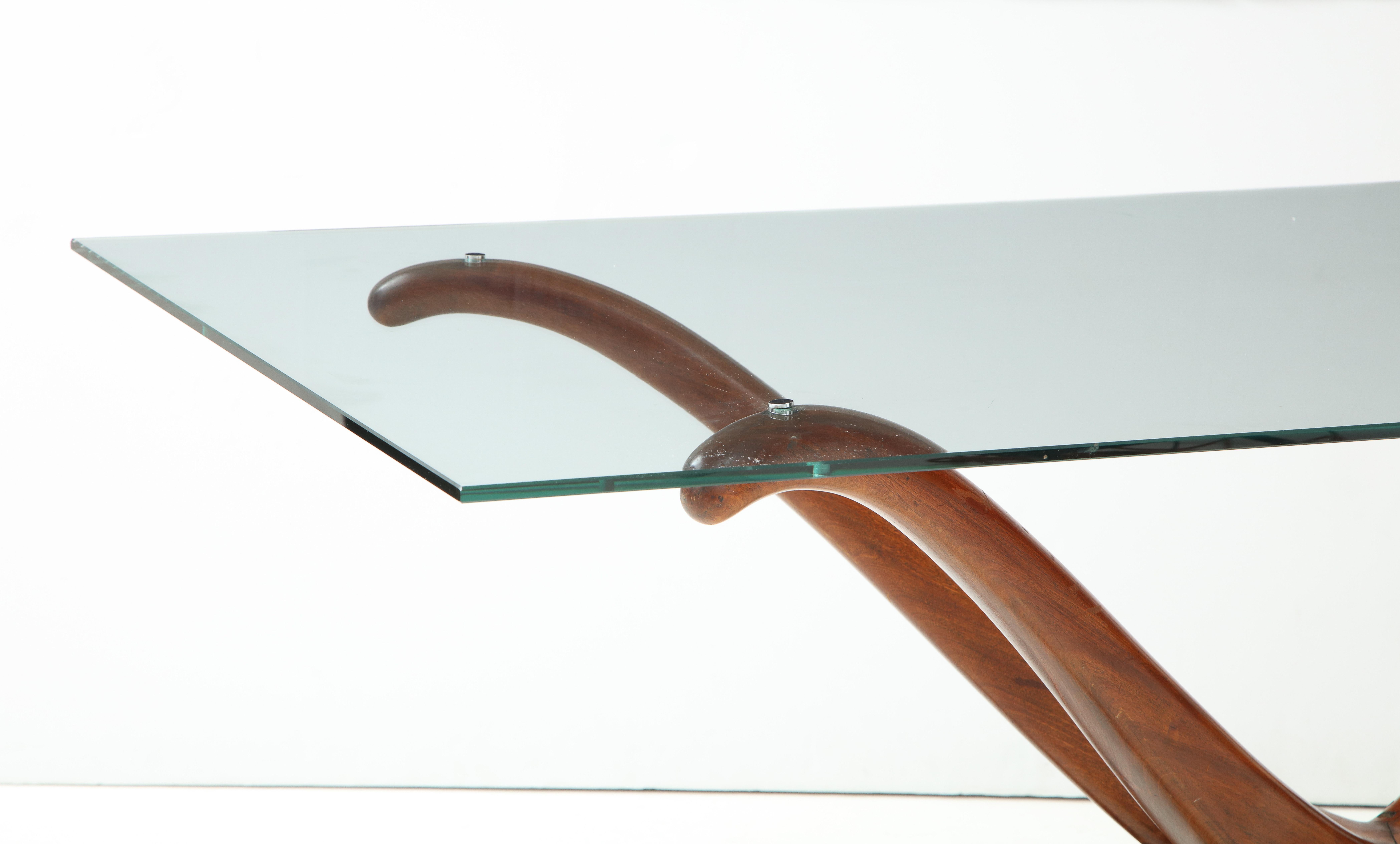 Giuseppi Scapinelli Sculptural 1950s Brazilian Spyder Table For Sale 4