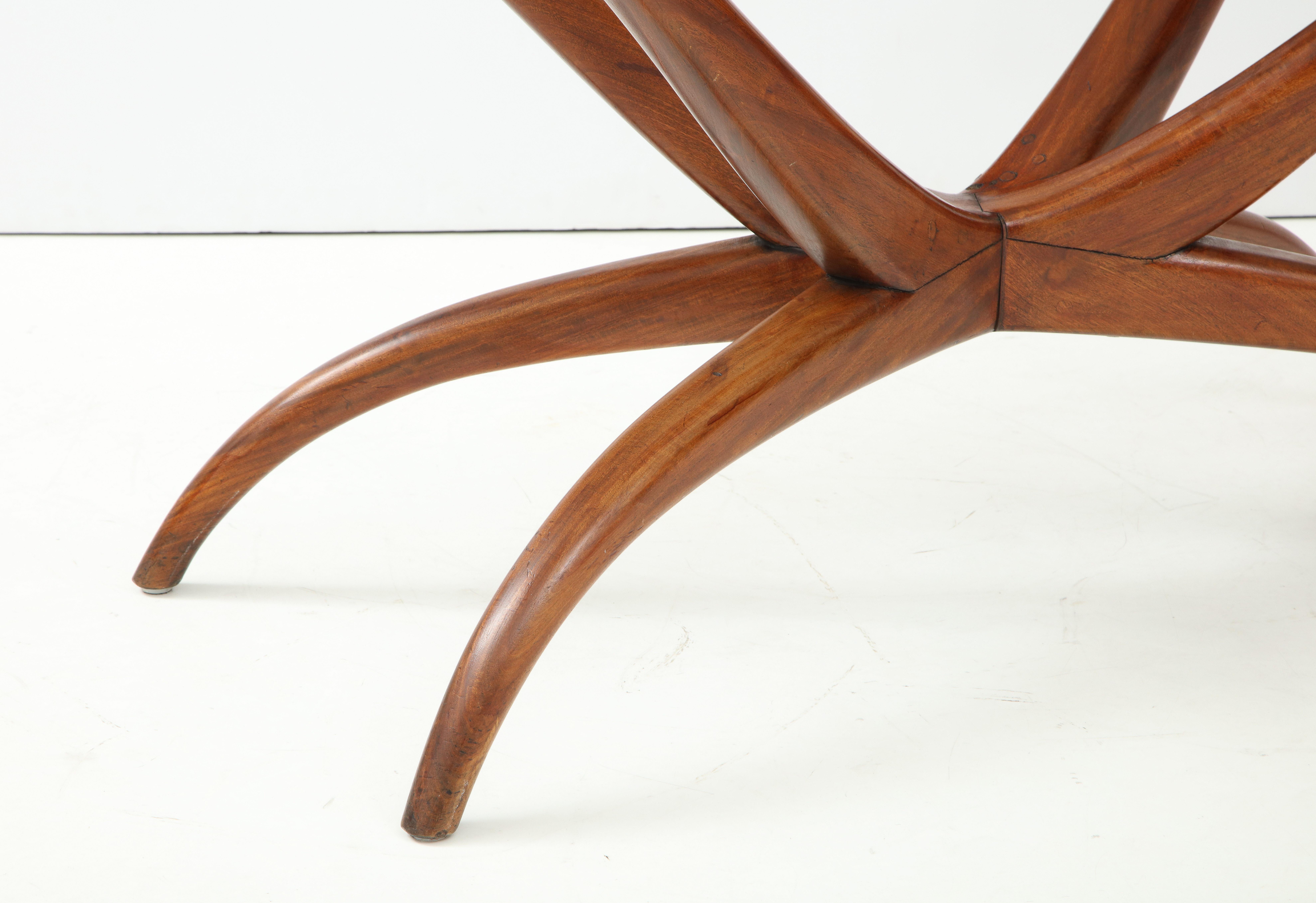 Giuseppi Scapinelli Sculptural 1950s Brazilian Spyder Table For Sale 5