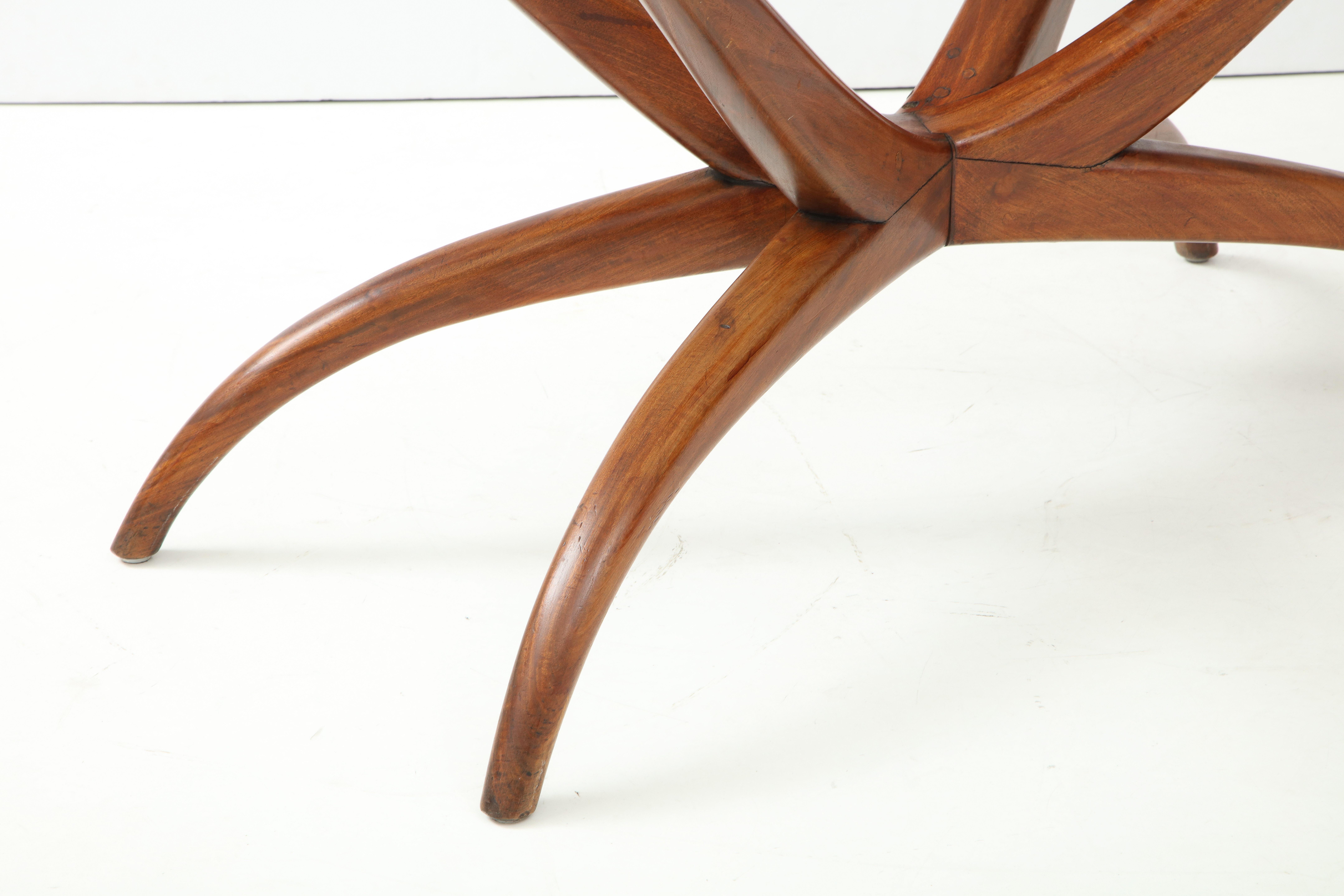 Giuseppi Scapinelli Sculptural 1950s Brazilian Spyder Table For Sale 8