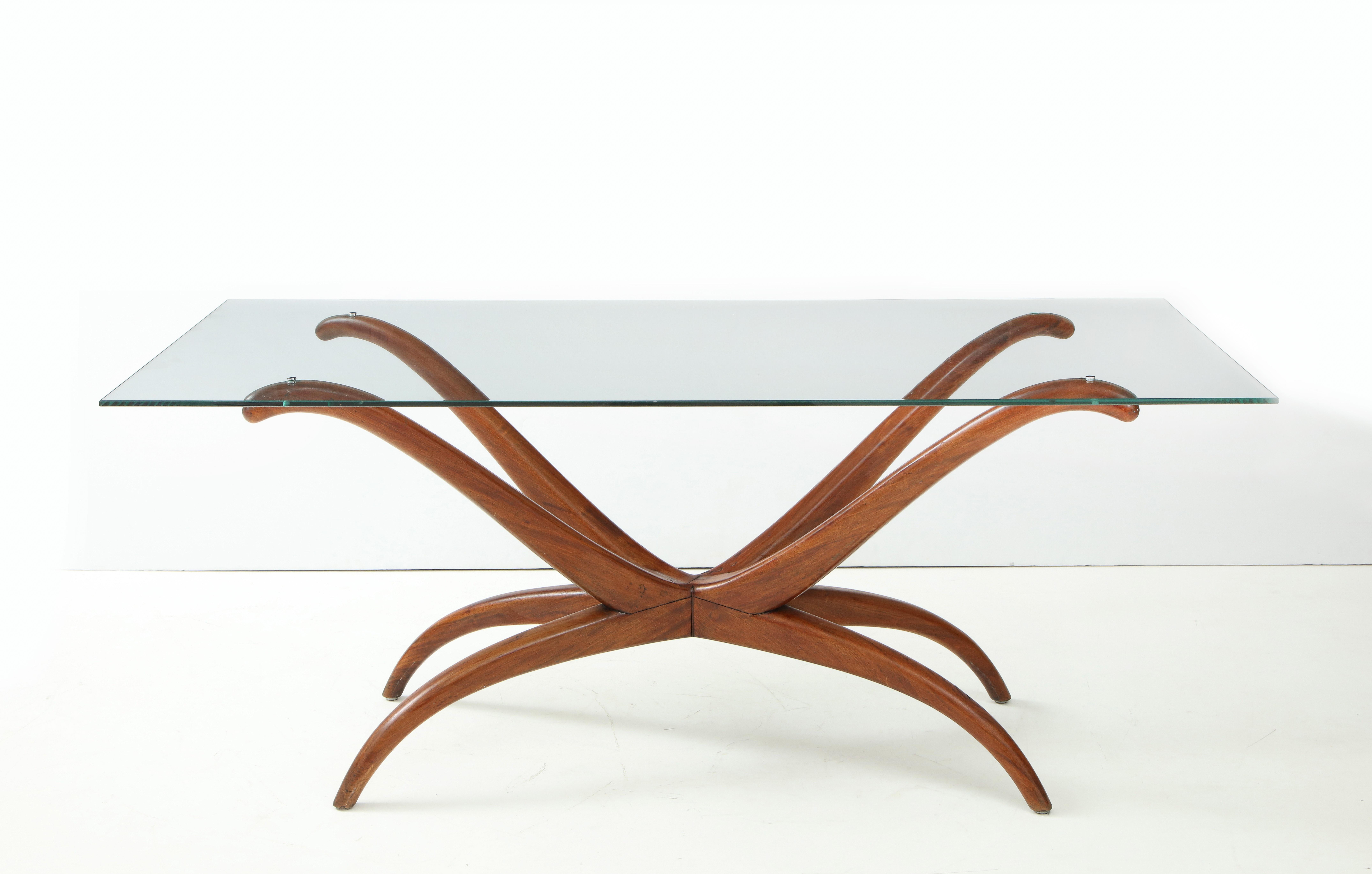 Giuseppi Scapinelli Sculptural 1950s Brazilian Spyder Table In Good Condition For Sale In New York, NY