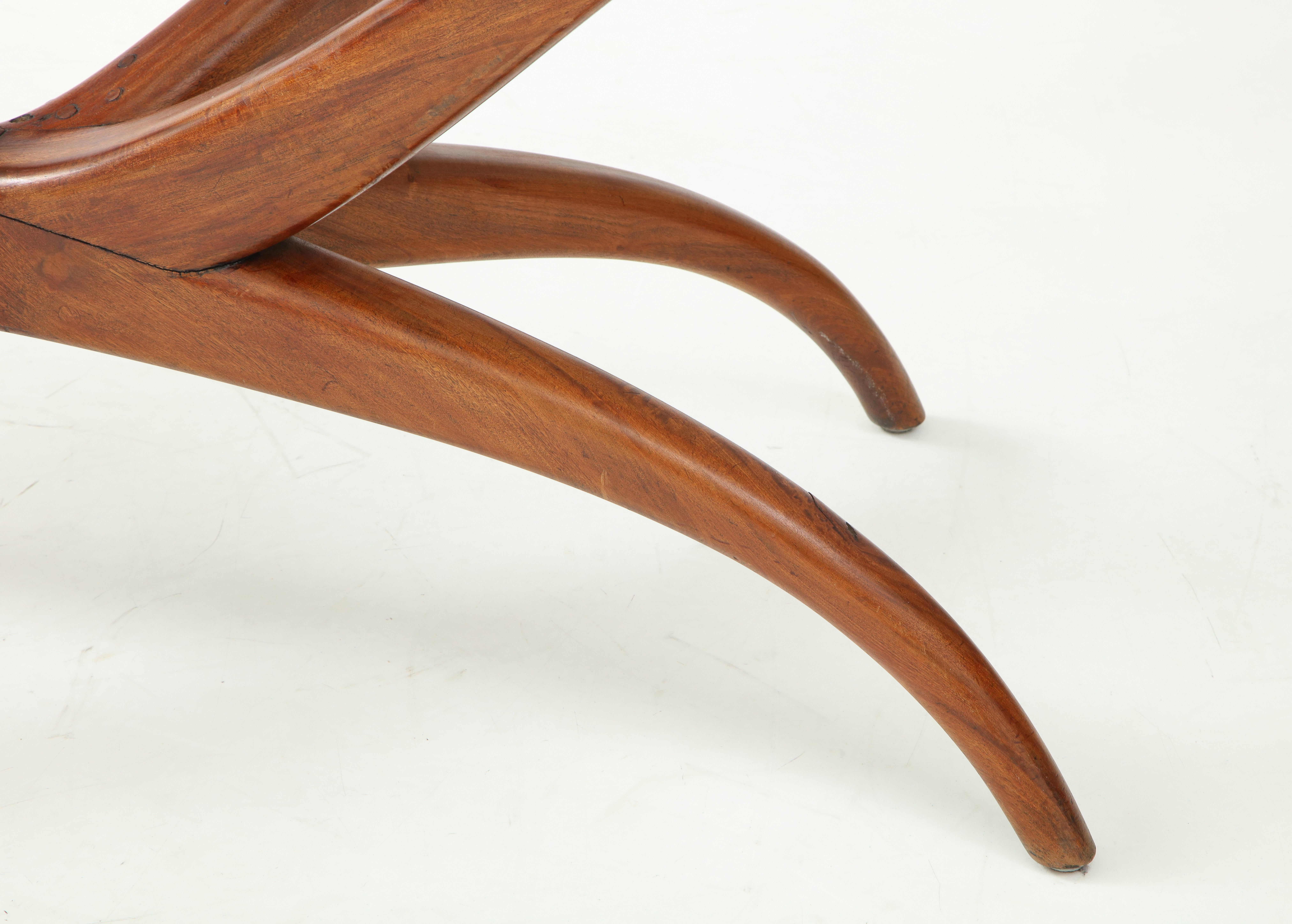 Giuseppi Scapinelli Sculptural 1950s Brazilian Spyder Table For Sale 1