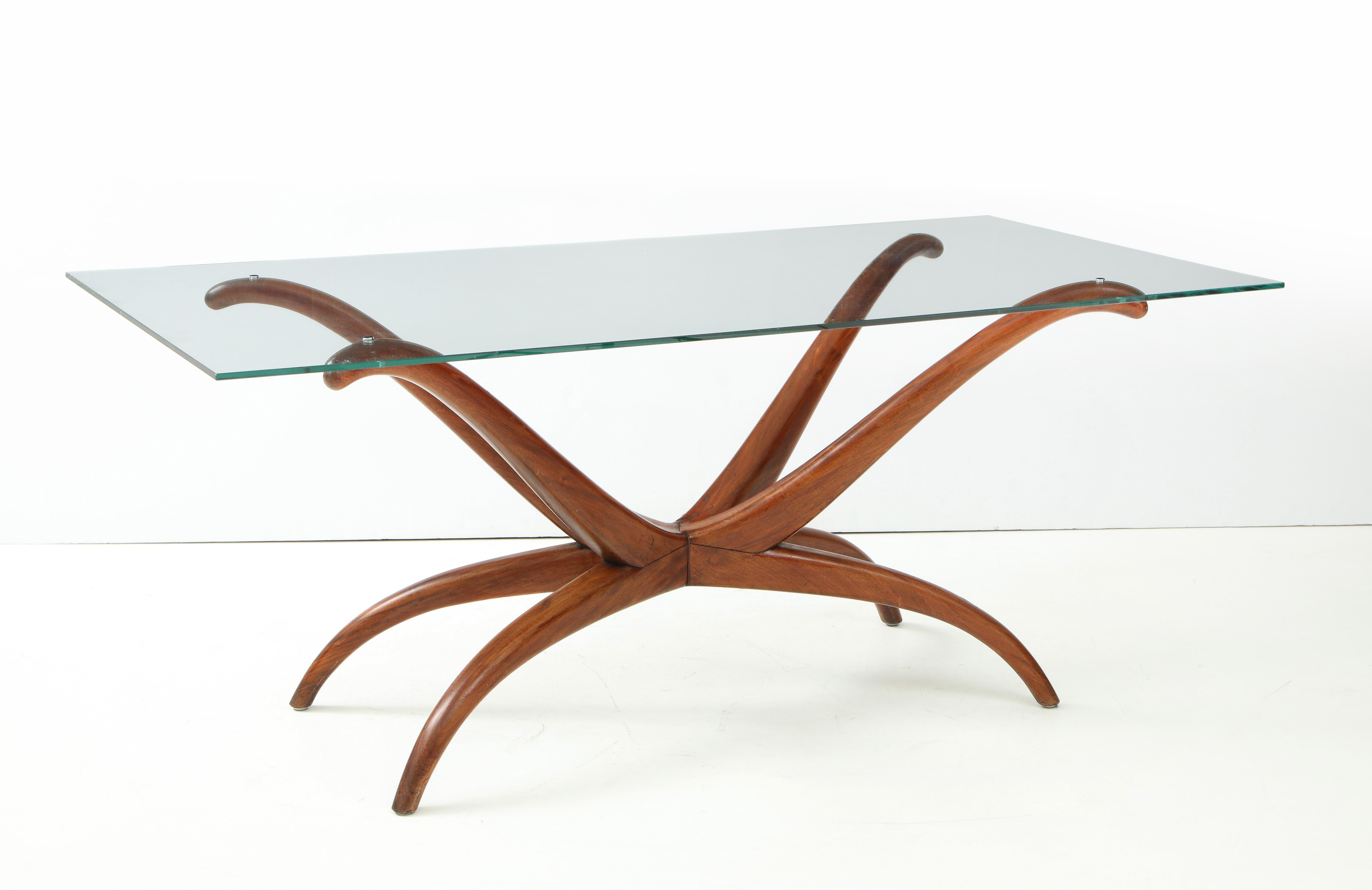 Giuseppi Scapinelli Sculptural 1950s Brazilian Spyder Table For Sale 3