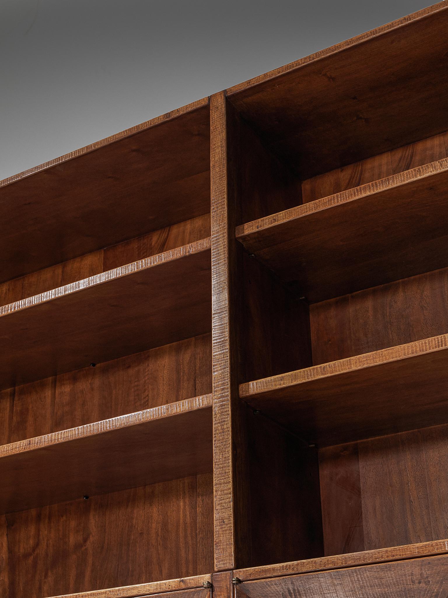 Giusseppe Rivadossi Wall Unit in Carved Oak 3