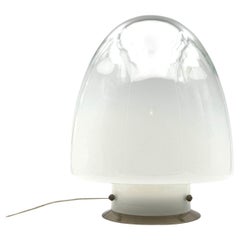 Giusto Toso, Murano art glass mod. Ebe table lamp, Leucos, Italy 1970s