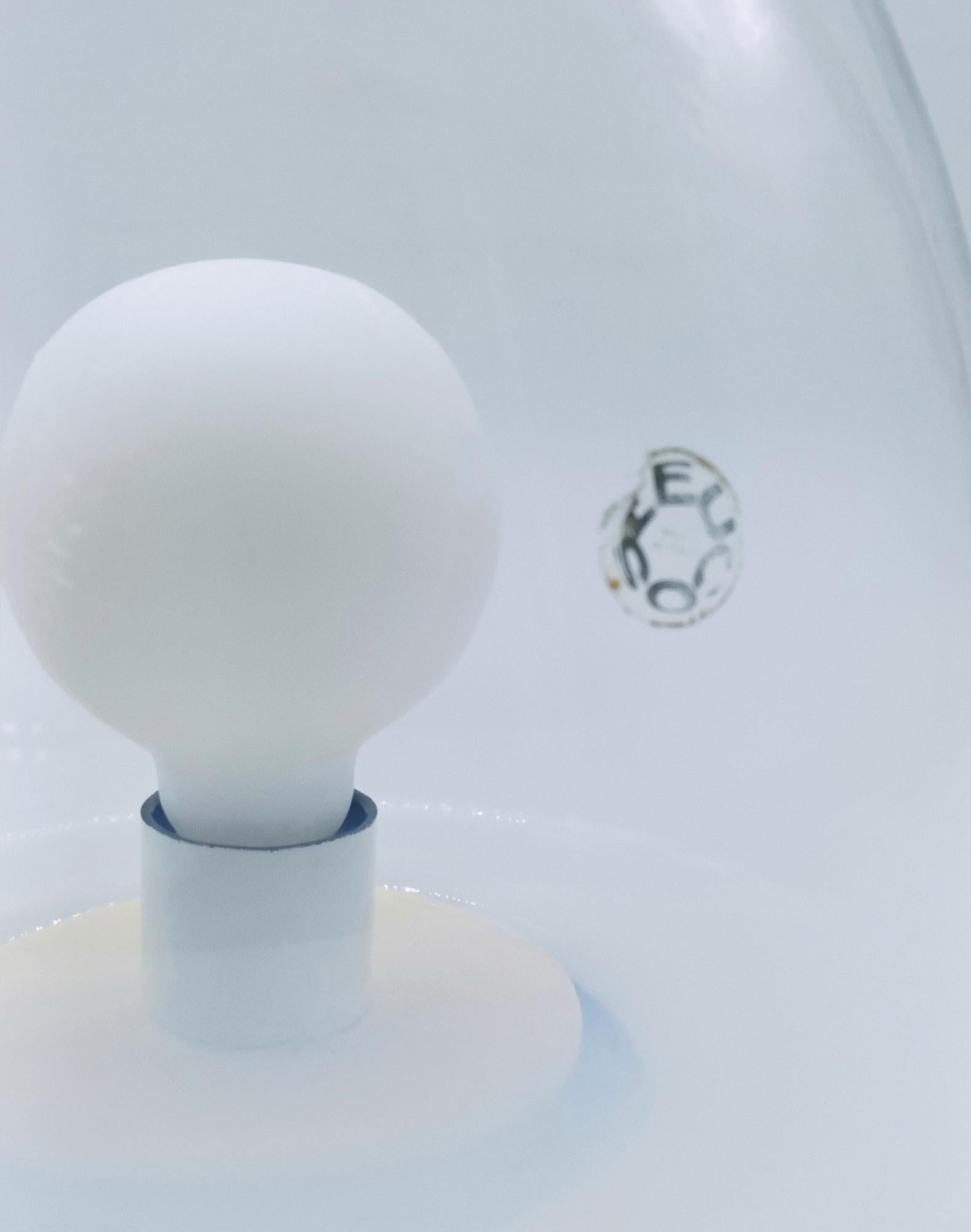 Mid-Century moderno Giusto Toso per Leucos Lampada da Tavolo 
