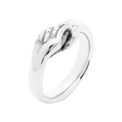 Give & Receive 18 Carat White Gold Ring by Lorenzo Quinn