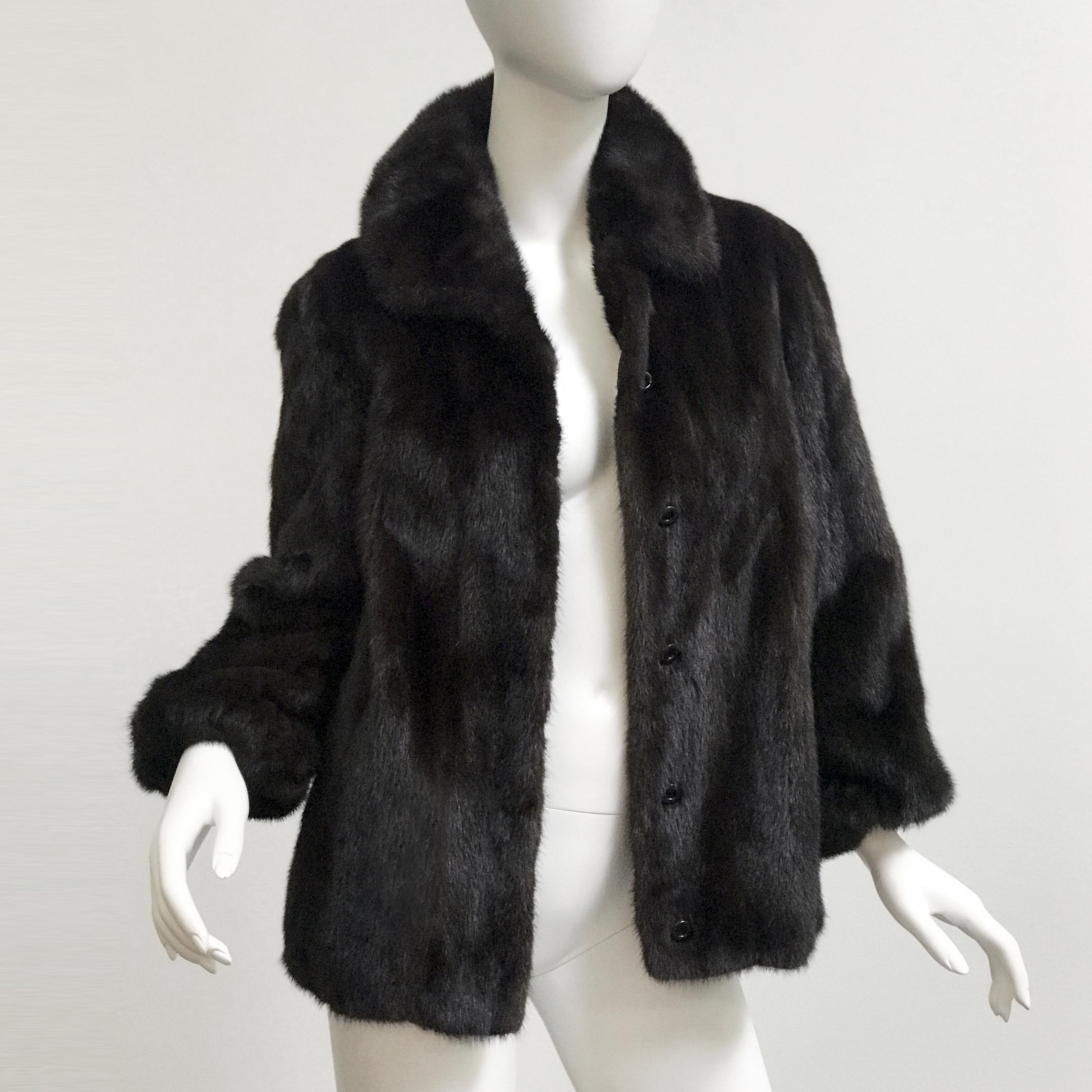 Givenchy 1970s Vintage Mink Fur Jacket/ Coat 4