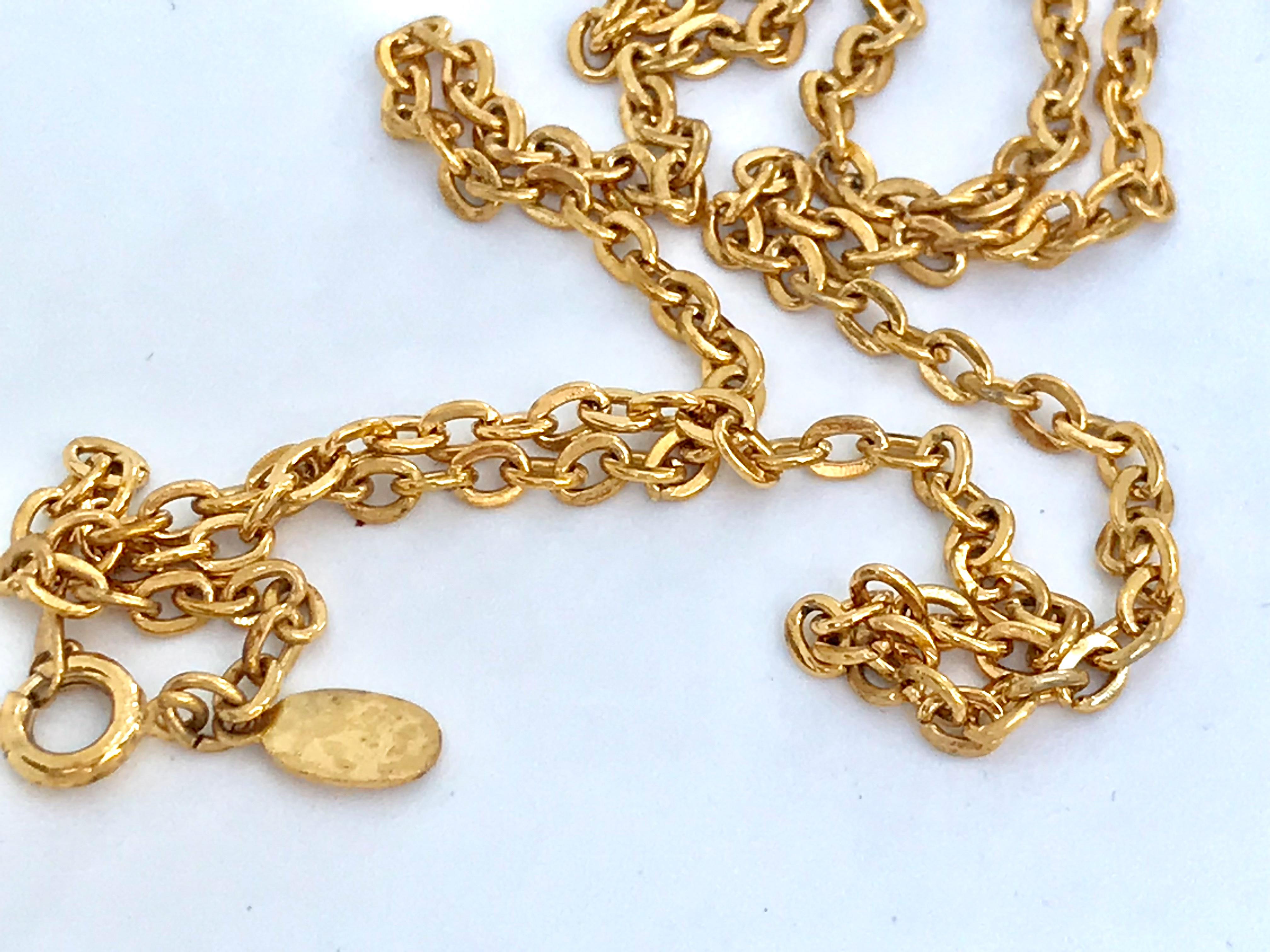 Women's or Men's Givenchy 1970s Vintage Perfume Bottle Necklace Pendant For Sale