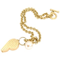 Givenchy 1990s Rare Whistle Necklace Pendant