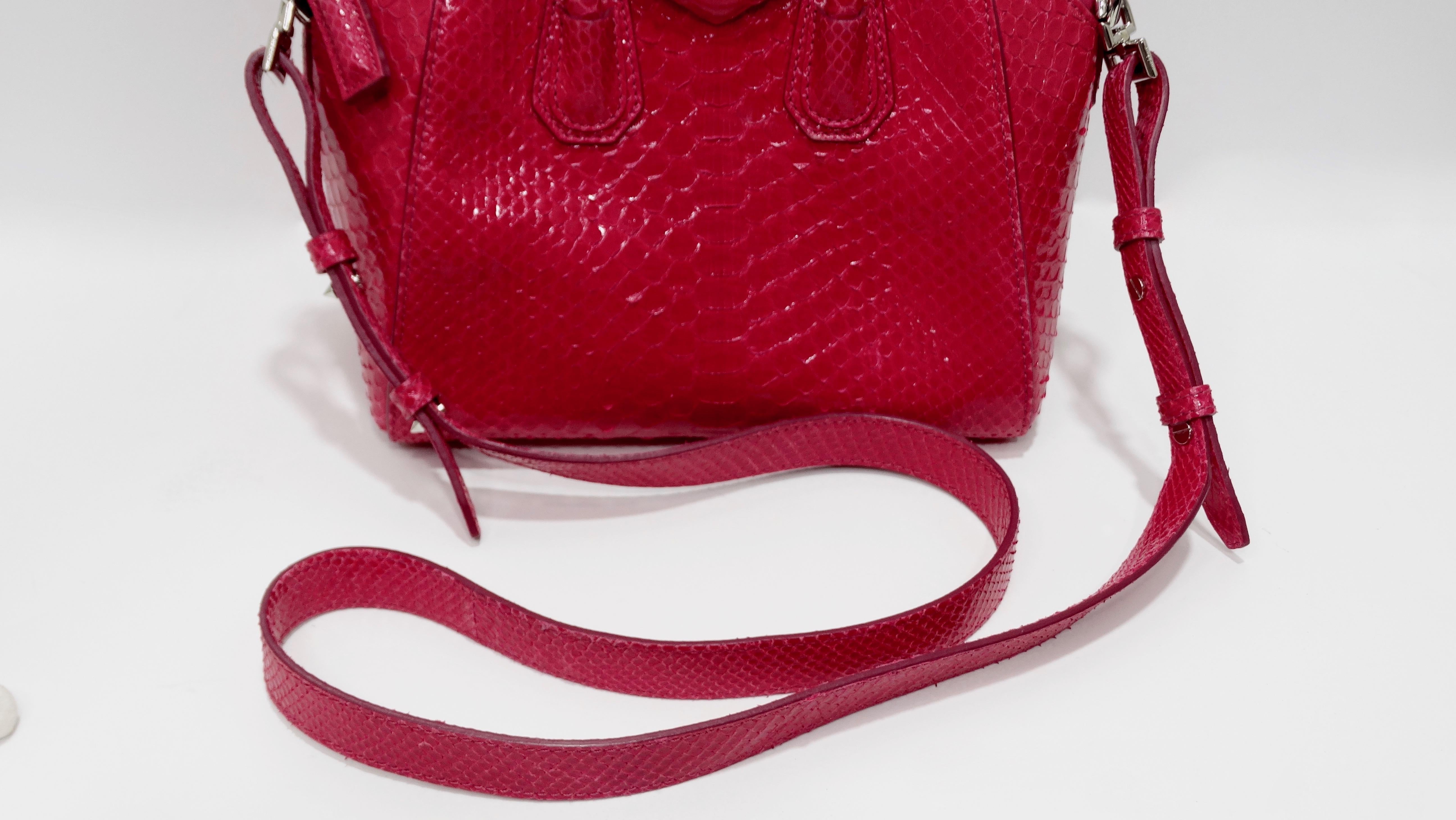 Antigona Mini-Python-Tasche von Givenchy  für Damen oder Herren im Angebot