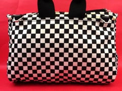 Givenchy 2017 Pandora 2way 220856 Black X White Nylon Weekend/Travel Bag