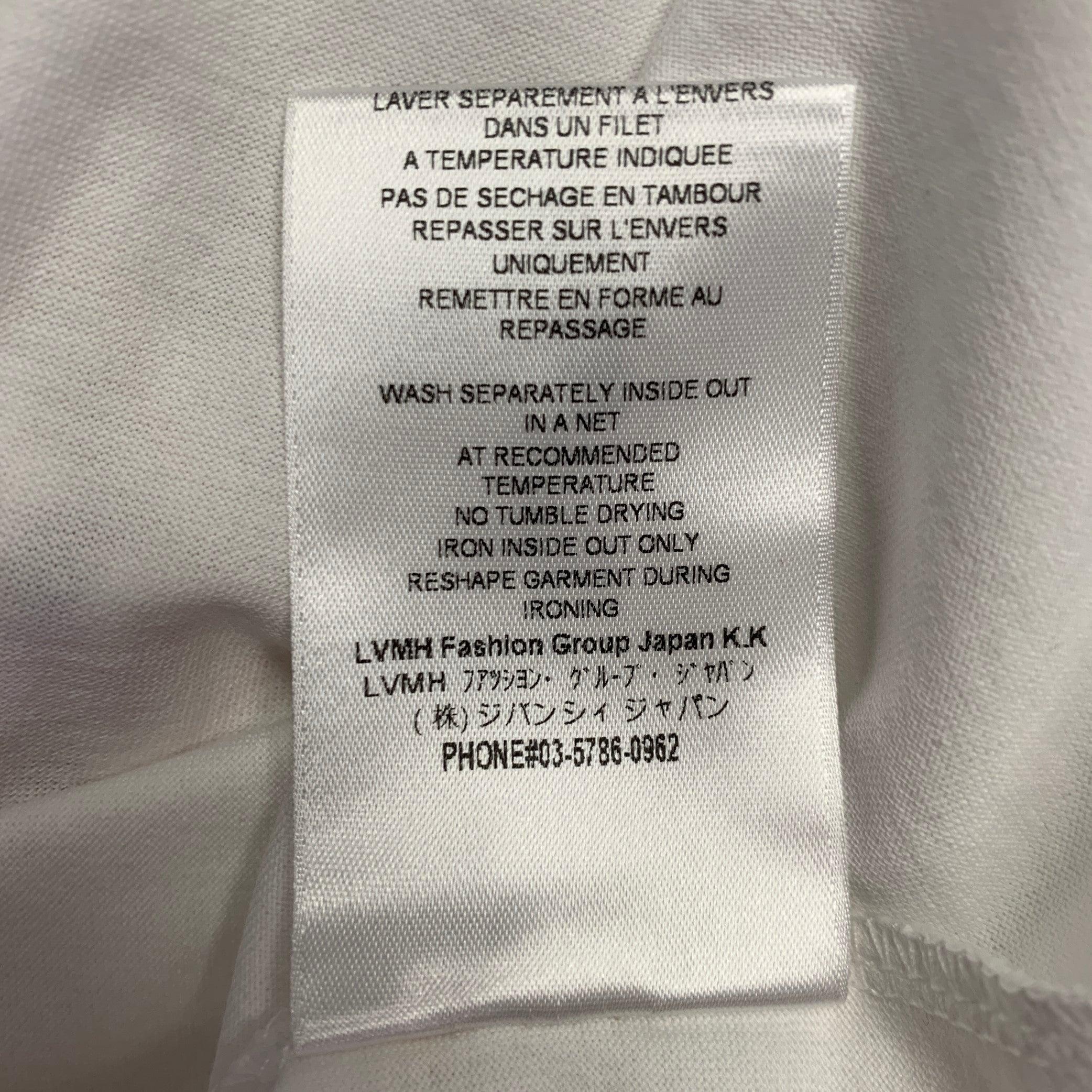 GIVENCHY 2020 taglia M Lunar New Year White Pink Rat Print Cotton Crew Neck T-shirt in vendita 5