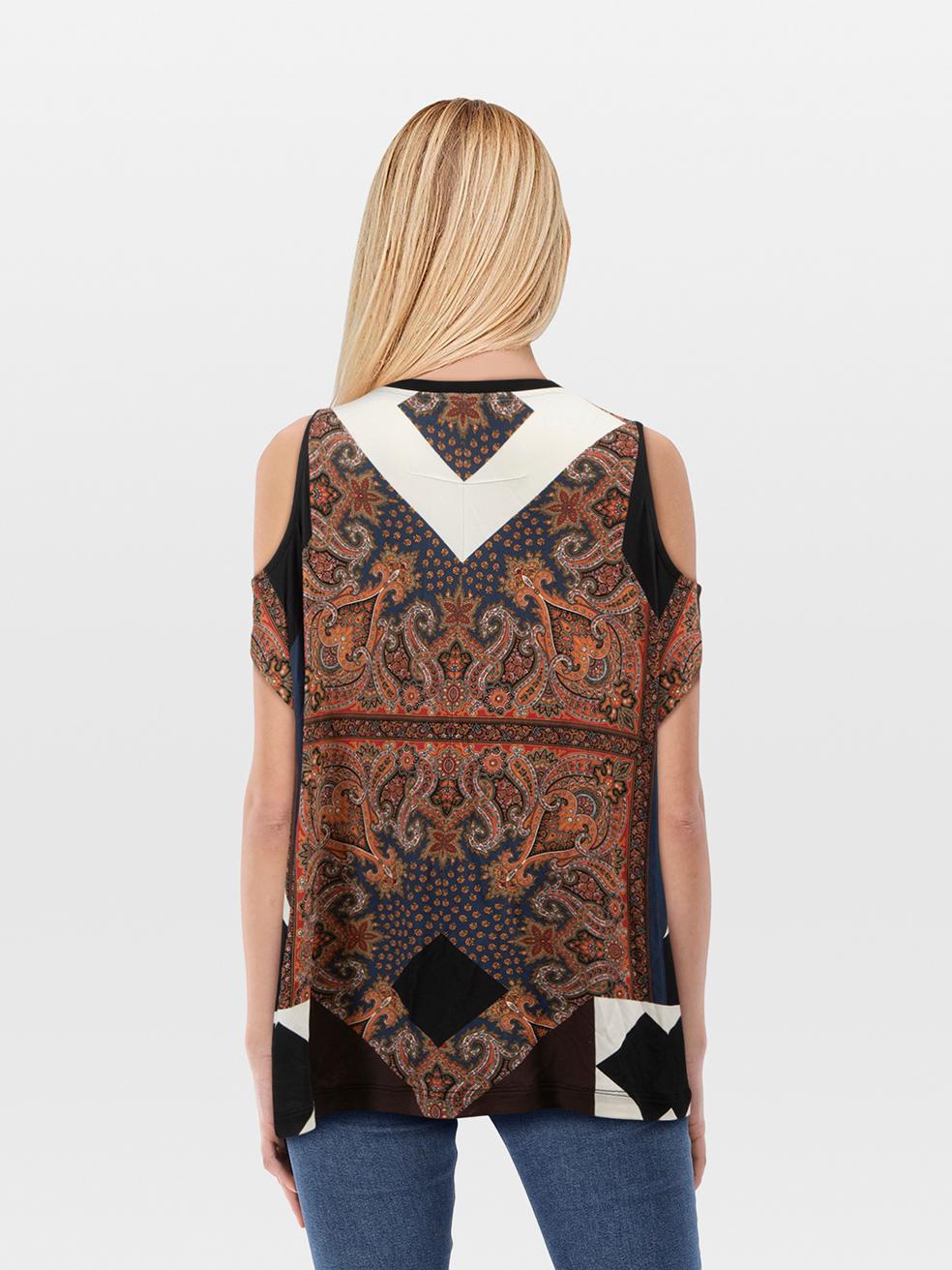 CONDITION is Very Good. Hardly any visible wear to top is evident on this used Givenchy designer resale item.
 

 

 

 Details
 

 

 Multicolour
 

 Viscose
 

 Top
 

 Abstract pattern
 

 Sleeveless
 

 Round neck
 

 Stretchy
 

 

 

 Made in