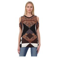 Givenchy Abstract Patterned Sleeveless Top Size S