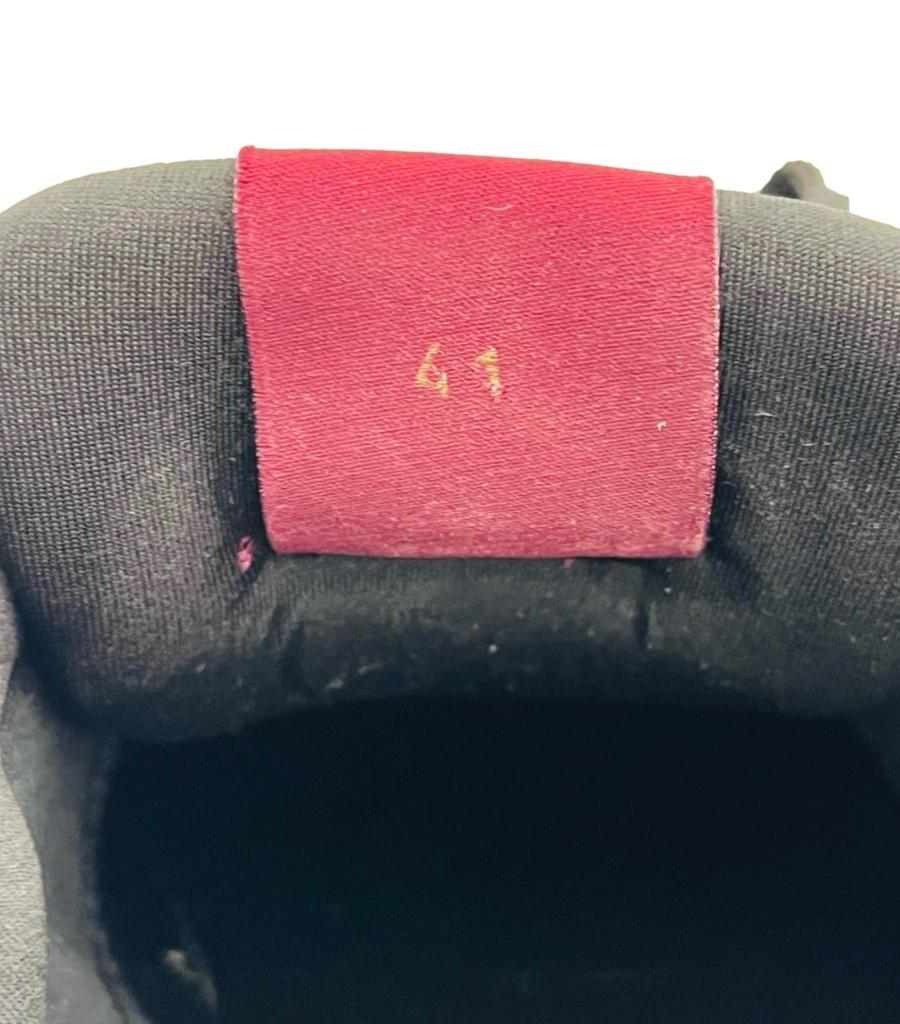 Givenchy Active Runner Suede & Leather Sneakers For Sale 4