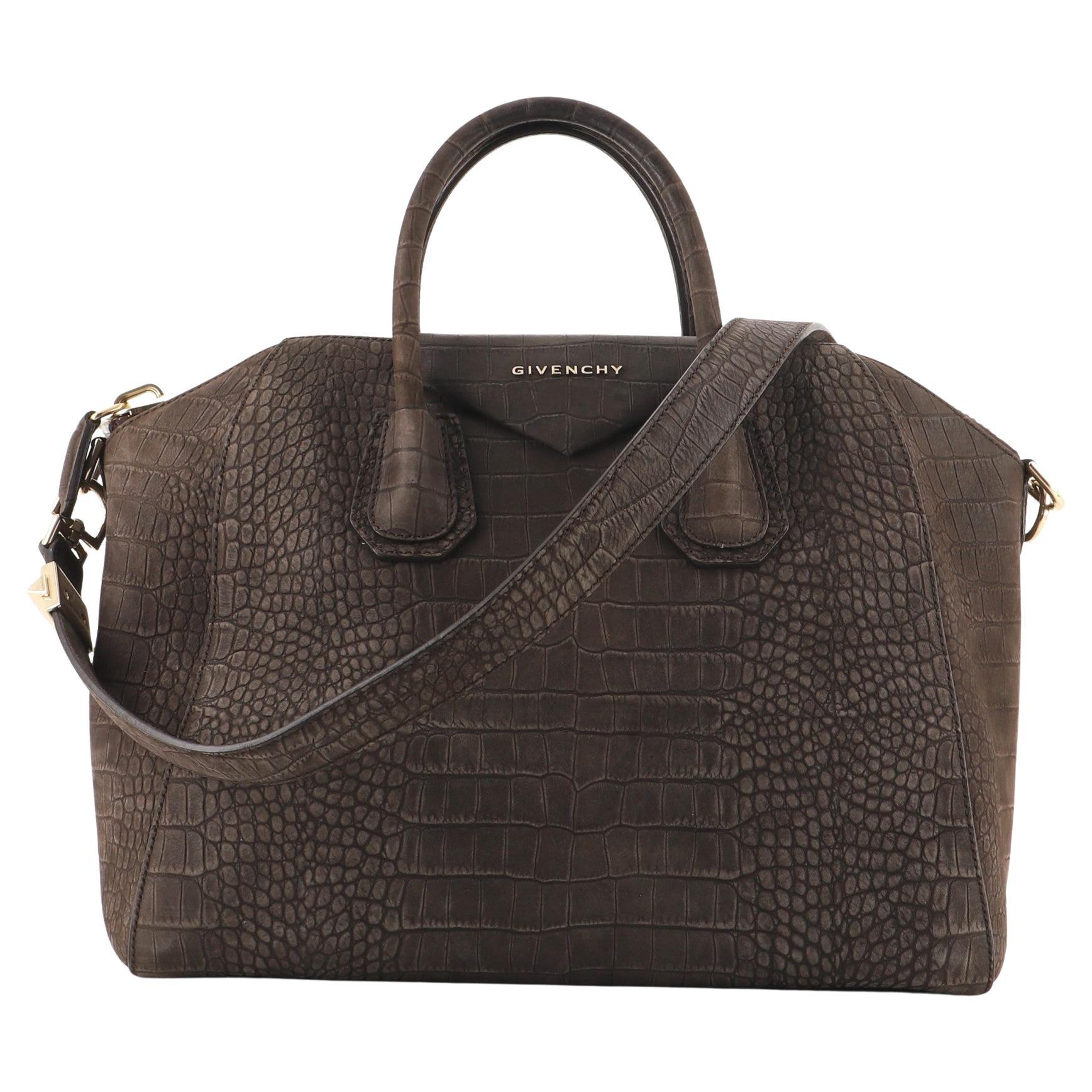 Givenchy Antigona Bag Glazed Leather Large at 1stDibs leather satchel